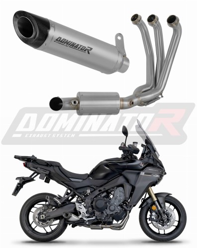 Yamaha Tracer 9 GT 2025 Collector Manifold Full Exhaust System Muffler Auspuff Sportauspuff Silencer Echappement Silencieux Scarico Scarichi Escape Wydech Tłumik Titanium HP8 EX Dominator Exhaust System x