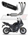 komplette Auspuffanlage mit Schalldämpfer DOMINATOR Full System HP8 schwarz EX passend für Yamaha Tracer 9 / GT 2025  2026