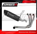 complete exhaust system with muffler DOMINATOR Full System HP6 BLACK fits to Yamaha Tracer 9 / GT 2025  2026 3