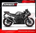 Auspuff Schalldämpfer DOMINATOR homologiert Titan HP6 passend für Yamaha YZF R6 2003  2005 3
