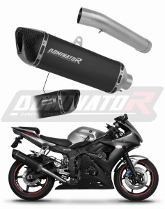 Yamaha YZF R6 2003 - 2005 EU Homologiert genehmigt Schalldämpfer Auspuff HP6 BLACK + dB killer