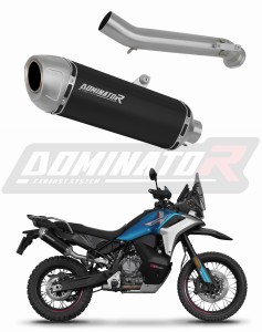 CF MOTO 800 MT-X 2025 Schalldämpfer Auspuff S6 BLACK + dB killer