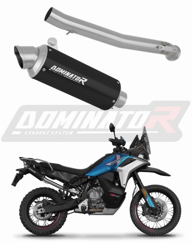 exhaust muffler DOMINATOR GPF BLACK fits to CF MOTO 800 MTX 2025