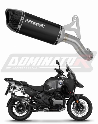 BMW R1300GS Adventure 2024 2025 EXHAUST Muffler Auspuff Sportauspuff Silencer Echappement Silencieux Scarico Scarichi Escape Wydech Tłumik Black HP6 Dominator Exhaust System x