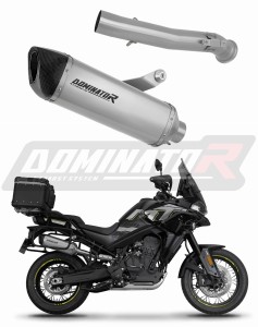 CF MOTO 800 MT 2022 - 2025 Explore / Sport / Touring Schalldämpfer Auspuff Titan HP6 + dB killer