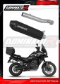 Auspuff Schalldämpfer DOMINATOR MX2 schwarz passend für CF MOTO 800 MT 2022  2025 2