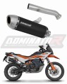 Auspuff Schalldämpfer DOMINATOR S6 schwarz passend für KTM 890 Adventure / R 2021  2025