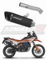 Auspuff Schalldämpfer DOMINATOR HP6 schwarz passend für KTM 890 Adventure / R 2021  2025