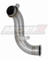 Husqvarna Norden 901 2024 2025 Euro 5+ Exhaust Cat Eliminator Catalyst Catalytic Converter Mid Pipe Down Pipe Linkpipe Decat Downpipe DOMINATOR x