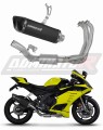 komplette Auspuffanlage mit Schalldämpfer DOMINATOR Full System HP6 schwarz passend für Yamaha YZF R9 2025