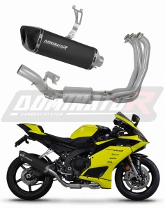 Yamaha YZF R9 2025 Auspuffanlagen Schalldämpfer HP6 SCHWARZ + dB killer