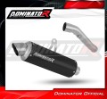 exhaust muffler DOMINATOR GPF BLACK fits to Yamaha Tenere 700 2019  2020 4