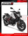 komplette Auspuffanlage mit Schalldämpfer DOMINATOR Full System HP6 schwarz passend für Honda CB 750 Hornet 2024  2025 3
