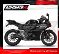 komplette Auspuffanlage mit Schalldämpfer DOMINATOR Full System HP8 schwarz passend für Yamaha YZF R125 2021  2024 4