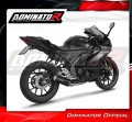 kompletny układ wydechowy z tłumikiem DOMINATOR Full System OV G2 CZARNY pasujący do motocykla Yamaha YZF R125 2024 - 2025 3