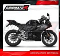 komplette Auspuffanlage mit Schalldämpfer DOMINATOR Full System Titan HP8 passend für Yamaha YZF R125 2024  2025 4