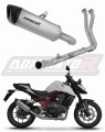 komplette Auspuffanlage mit Schalldämpfer DOMINATOR Full System Titan HP6 passend für Honda CB 750 Hornet 2024  2025 5