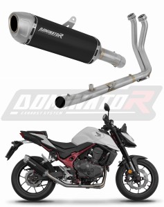Honda CB 750 Hornet 2024 - 2025 Auspuffanlagen Schalldämpfer S6 SCHWARZ + dB killer