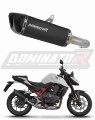exhaust muffler DOMINATOR HP6 BLACK fits to Honda CB 750 Hornet 2023