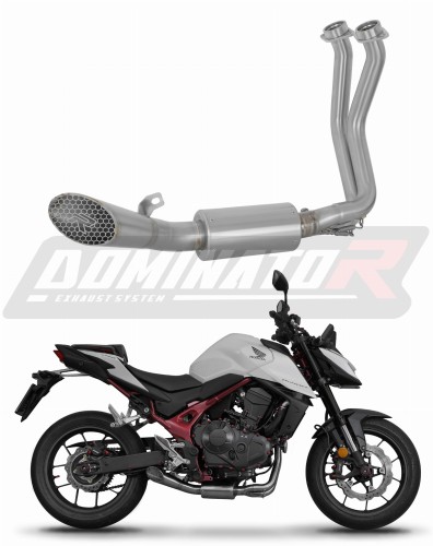 komplette Auspuffanlage mit Schalldämpfer DOMINATOR Full System GP3 passend für Honda CB 750 Hornet 2023