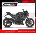 complete exhaust system with muffler DOMINATOR Full System HP6 BLACK fits to Suzuki GSXS 750 2017  2020 4
