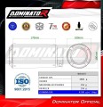 complete exhaust system with muffler DOMINATOR Full System GPS fits to Suzuki GSXS 750 2017  2020 6