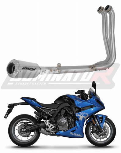 kompletny układ wydechowy z tłumikiem DOMINATOR Full System GPS pasujący do motocykla Suzuki GSX-8R / 8S 2023 - 2025