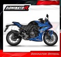 Suzuki GSX-8R 2023 2025 Full System Motorcycle Muffler Auspuff Sportauspuff Silencer Echappement Silencieux Scarico Scarichi Escape Wydech Tłumik HP6 Black Dominator Exhaust System 2