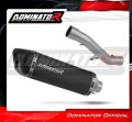 Auspuff Schalldämpfer DOMINATOR HP6 schwarz passend für Honda CBR 600 F4i 2001  2006 2