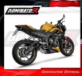 kompletny układ wydechowy z tłumikiem DOMINATOR Full System Tytanowy HP8 pasujący do motocykla Triumph Street Triple 765 RS 2024 - 2025