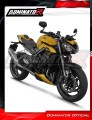 complete exhaust system with muffler DOMINATOR Full System S6 fits to Triumph Street Triple 765 RS 2024  2025 3