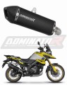 Suzuki V-Strom 1050 DE 2023 2025 Motorcycle Muffler Auspuff Sportauspuff Silencer Echappement Silencieux Scarico Scarichi Escape Wydech Tłumik HP7 Black Noir Negro Nero Dominator Exhaust System x