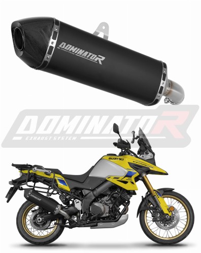 Auspuff Schalldämpfer DOMINATOR HP7 schwarz passend für Suzuki VStrom 1050 DE 2023  2025