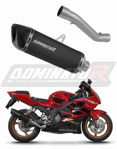 Honda CBR 600 F4i Sport 2001 - 2006 Schalldämpfer Auspuff HP6 SCHWARZ + dB killer