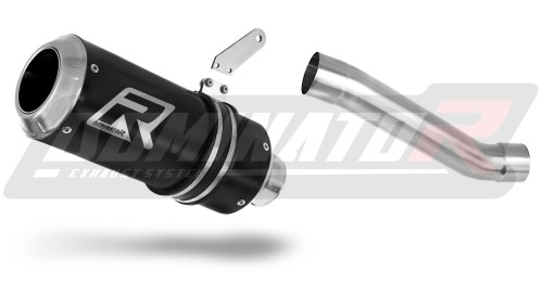 Ducati Monster 821 2018 2021 Exhaust Muffler Auspuff Sportauspuff Silencer Echappement Silencieux Scarico Scarichi Escape Toba de esapament Avgas Ljuddämpare Wydech Tłumik GP Black Noir Nero Negro Svart Schwarz Dominator x