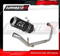 komplette Auspuffanlage mit Schalldämpfer DOMINATOR Full System GP schwarz passend für Honda CBR 125 R 2011  2018 2