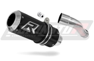 Honda CB 600F HORNET PC41 2007 - 2013 Schalldämpfer Auspuff GP SCHWARZ + dB killer