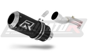Honda CBR 1000RR 2008 - 2013 Schalldämpfer Auspuff GP SCHWARZ + dB killer
