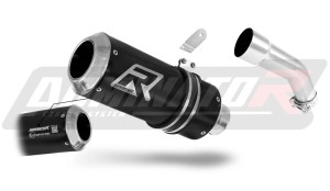 Kawasaki ZX10R 2008 - 2010 EU Homologiert genehmigt Schalldämpfer Auspuff GP SCHWARZ + dB killer