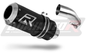 Suzuki GSXR 750 L1 L7 2011 - 2017 Schalldämpfer Auspuff GP SCHWARZ + dB killer