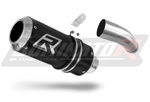 Suzuki GSX-S 750 2017 - 2020 Schalldämpfer Auspuff GP SCHWARZ + dB killer