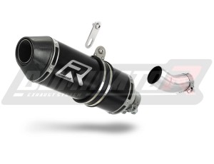 Aprilia RSV 4 RR Low Level 2015 - 2016 Schalldämpfer Auspuff HP3 SCHWARZ + dB killer