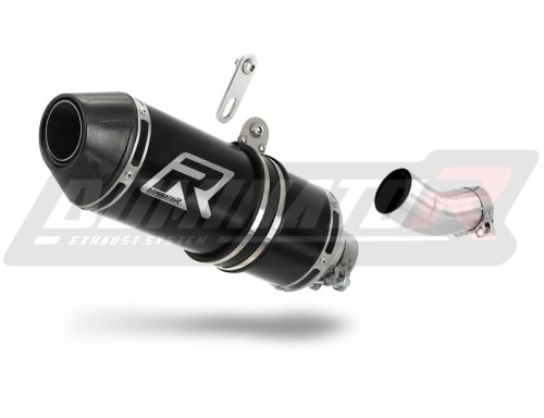 Aprilia Tuono V4 1100 RR 2015 2016 Exhaust Muffler Auspuff Sportauspuff Silencer Echappement Silencieux Scarico Scarichi Escape Toba de esapament Avgas Ljuddämpare Wydech Tłumik Carbon Tip HP3 Black Noir Nero Negro Svart Schwarz Negru Dominator x