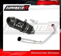 complete exhaust system with muffler DOMINATOR Full System HP3 BLACK fits to Honda CB 125 R 2018  2020