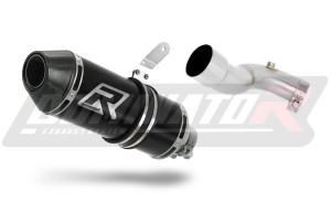 Honda CBR 1000RR 2008 - 2013 Schalldämpfer Auspuff HP3 SCHWARZ + dB killer