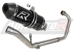 Honda CBR 125 R 2011 - 2018  Auspuffanlagen Schalldämpfer HP3 SCHWARZ + dB killer