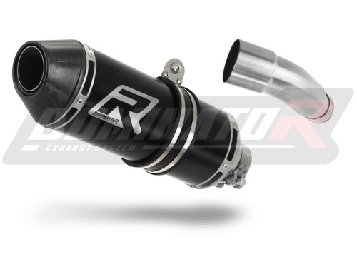 exhaust muffler DOMINATOR HP3 BLACK fits to Kawasaki NINJA 125 Z125 2019  2023 2