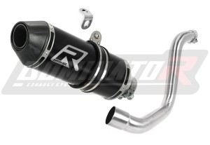 KTM 200 Duke 2011 - 2016 Schalldämpfer Auspuff HP3 SCHWARZ + dB killer