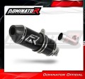 Auspuff Schalldämpfer DOMINATOR HP3 schwarz passend für KTM 250 Duke 2017  2020
