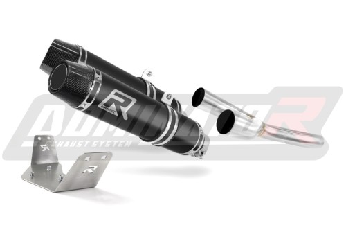 Triumph Sprint ST 1050 2005 2012 Exhaust Muffler Auspuff Sportauspuff Silencer Echappement Silencieux Scarico Scarichi Escape Toba de esapament Avgas Ljuddämpare Wydech Tłumik Carbon Tip HP3 Black Noir Nero Negro Svart Schwarz Negru Dominator x